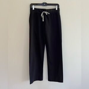FIGS High Waisted Livingston Basic Scrub Pants™, Black, XS/P